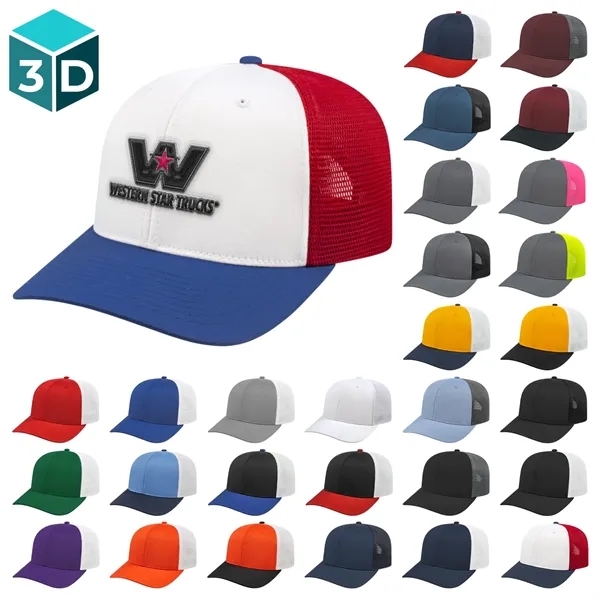 C A Flexfit 110 Trucker Mesh Back Cap