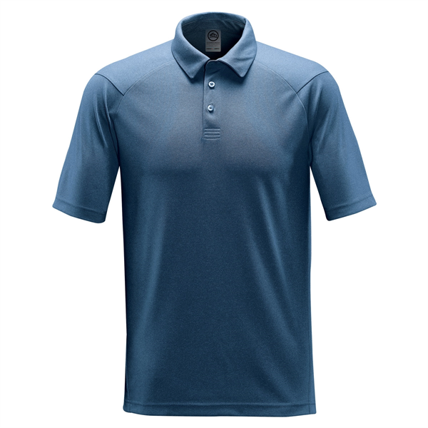 Men's Mistral Heathered Polo - Men's Mistral Heathered Polo - Image 1 of 3