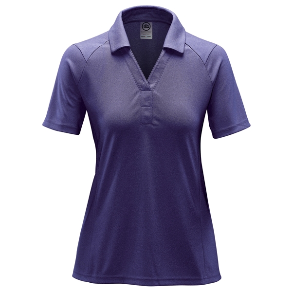 Women's Mistral Heathered Polo - Women's Mistral Heathered Polo - Image 1 of 7