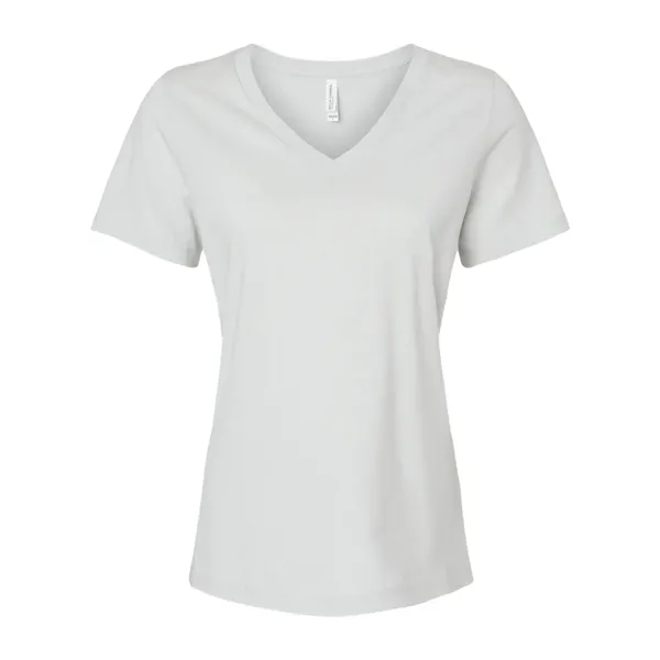 BELLA + CANVAS Women's Relaxed Jersey V-Neck Tee