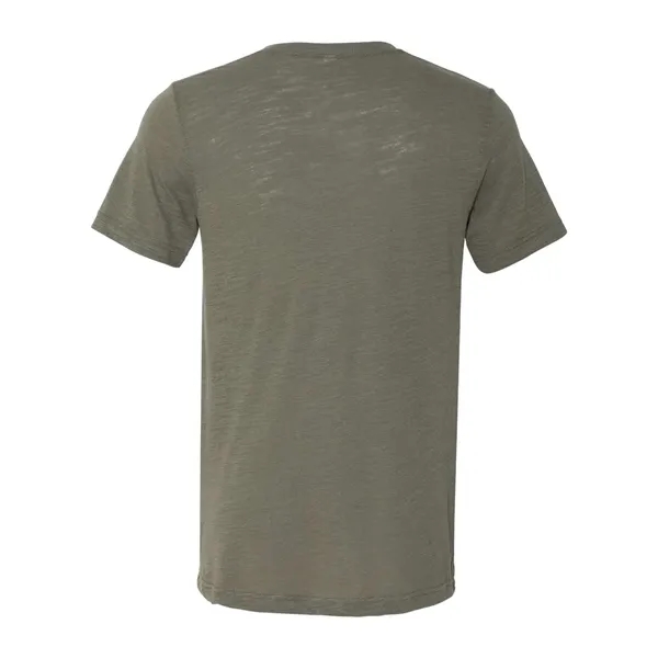 BELLA + CANVAS Unisex Textured Jersey V-Neck Tee