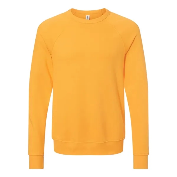 BELLA + CANVAS Unisex Sponge Fleece Raglan Crewneck Sweat...