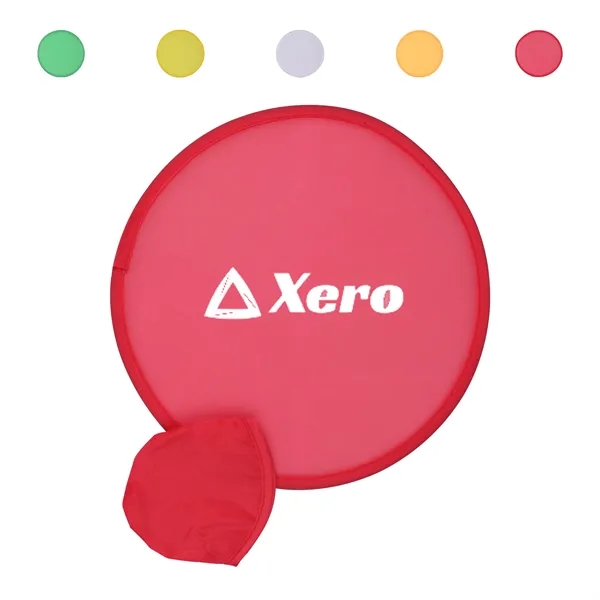 9.8" Foldable Round Flying Disc Fan with Bag