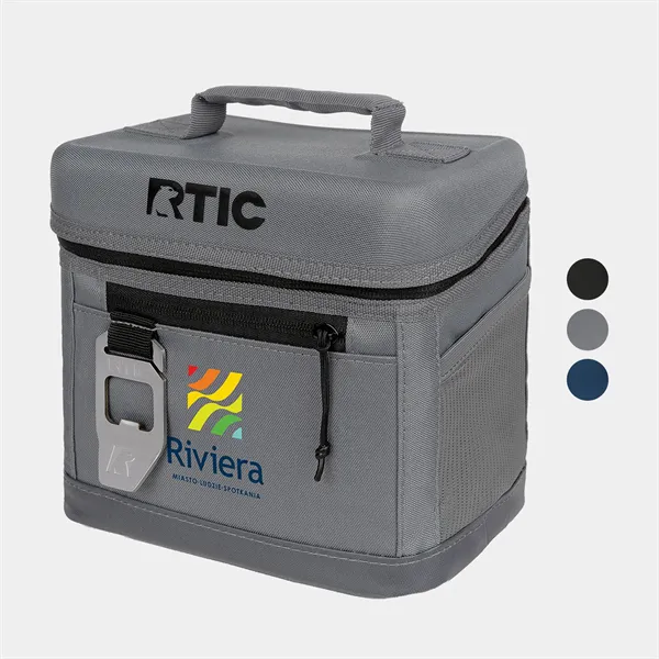 6-Can RTIC® Soft Pack Insulated Cooler Bag w/ Bottle Opener