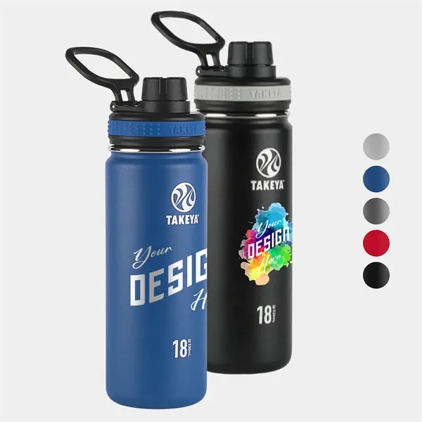 18oz Takeya® Stainless Steel Insulated Original Water Bottle