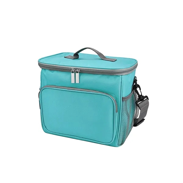 11L Insulated Cooler Lunch Bag W/ Shoulder Strap & Handles