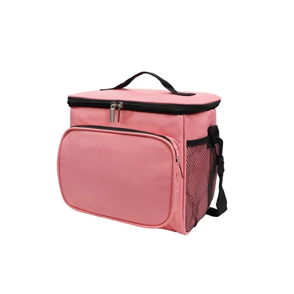 11L Insulated Cooler Lunch Bag W/ Shoulder Strap & Handles