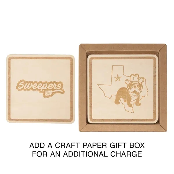 Wood Square Coaster
