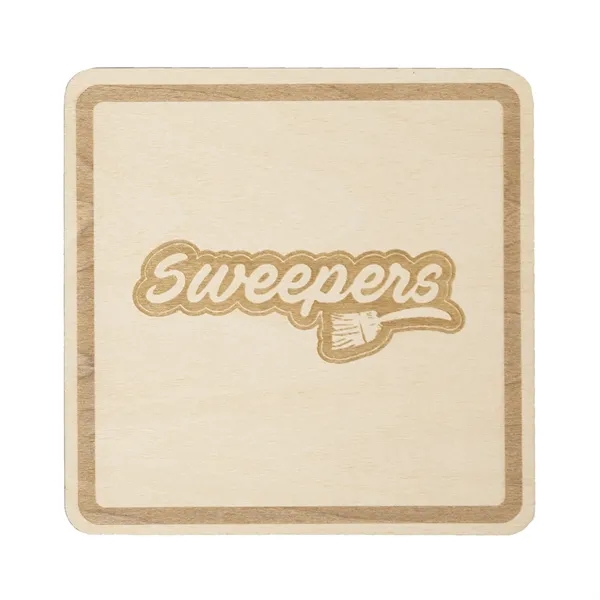 Wood Square Coaster
