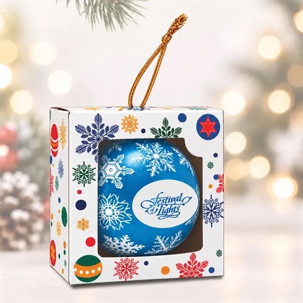 Stress Ball Ornament (Blue)