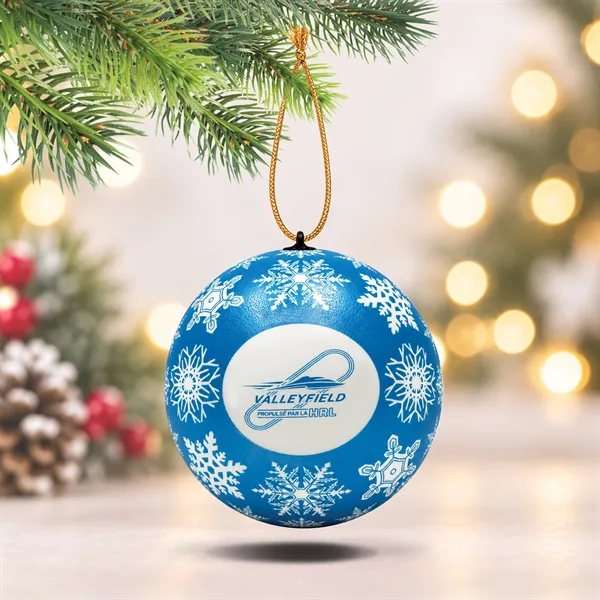 Stress Ball Ornament (Blue)