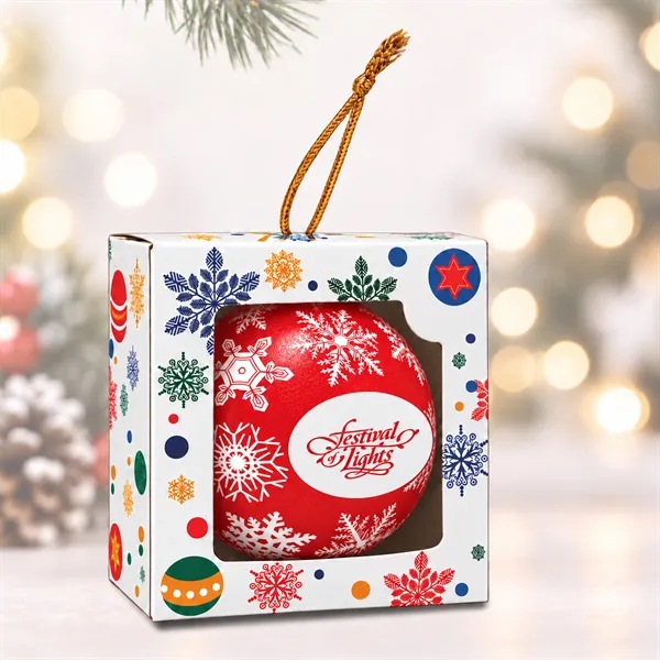 Stress Ball Ornament (Red)