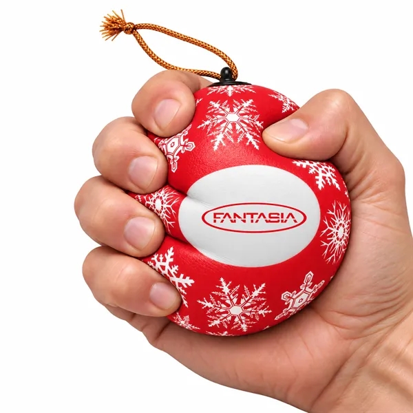 Stress Ball Ornament (Red)
