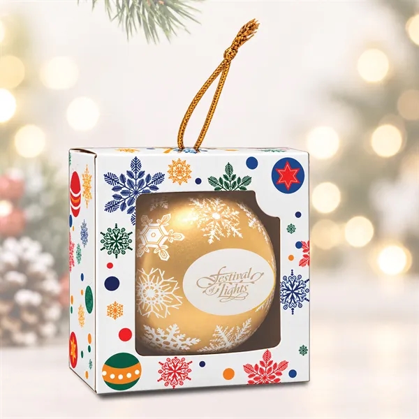 Stress Ball Ornament (Gold)