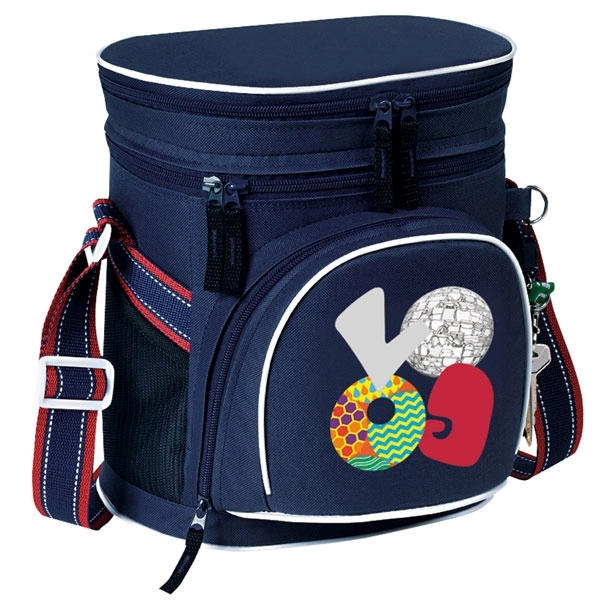 Double Compartment 12 Pack Golf Cooler - Double Compartment 12 Pack Golf Cooler - Image 3 of 10