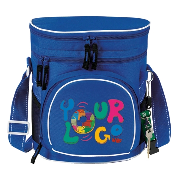 Double Compartment 12 Pack Golf Cooler - Double Compartment 12 Pack Golf Cooler - Image 4 of 10