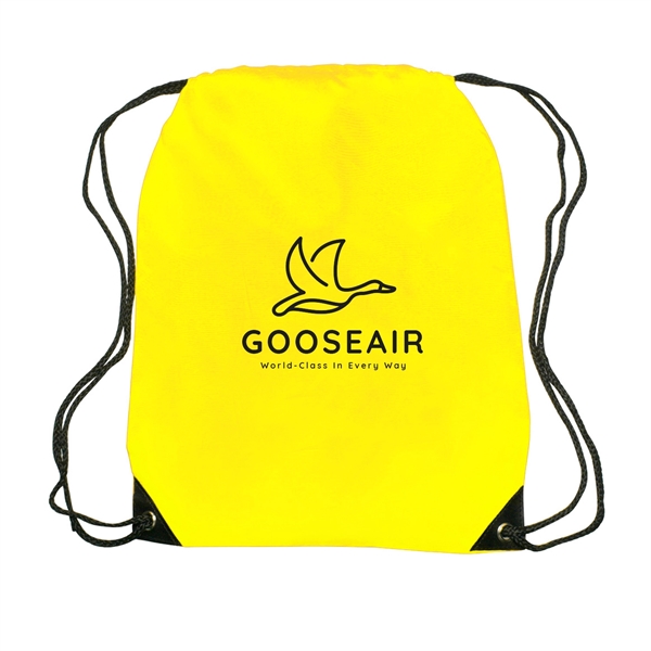 VENTURE Drawstring Backpacks w/ 1 Color Imprint - VENTURE Drawstring Backpacks w/ 1 Color Imprint - Image 25 of 30