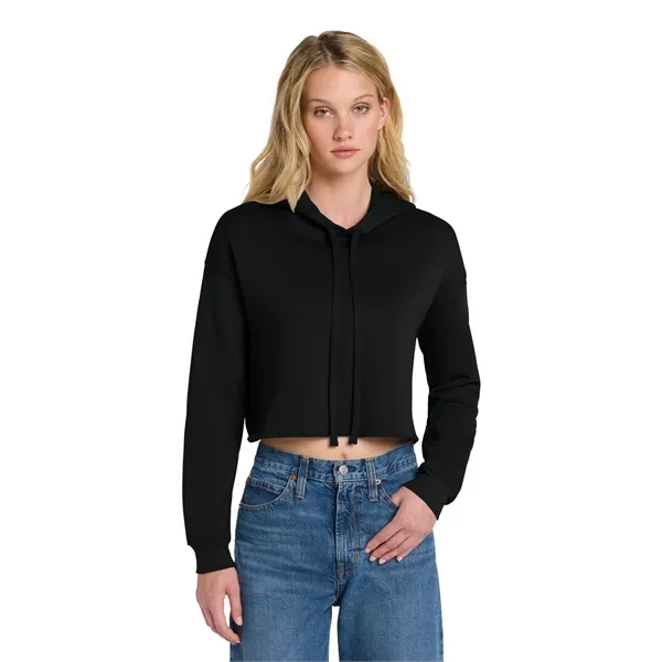 BELLA+CANVAS Women's Sponge Fleece Cropped Fleece Hoodie.