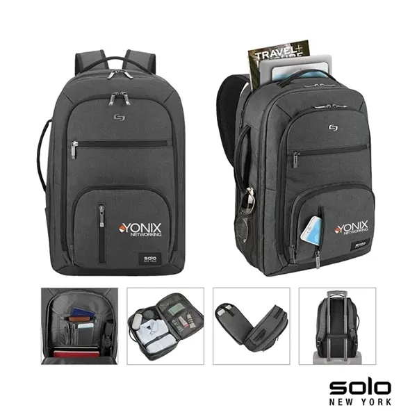 Solo New York Grand Travel TSA Backpack