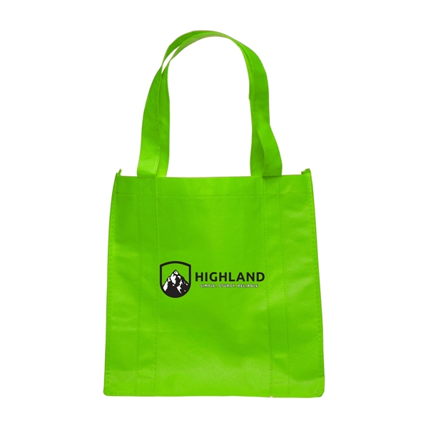 AISLE HOPPER Non-Woven Grocery Tote Bags w/ 1 Color Imprint - AISLE HOPPER Non-Woven Grocery Tote Bags w/ 1 Color Imprint - Image 8 of 13