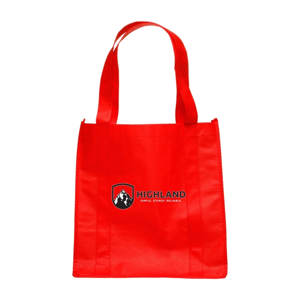 AISLE HOPPER Non-Woven Grocery Tote Bags w/ 1 Color Imprint - AISLE HOPPER Non-Woven Grocery Tote Bags w/ 1 Color Imprint - Image 12 of 13