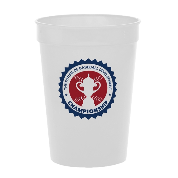 12 oz. Fanatic Plastic Stadium Cups w/ 1 Color Imprint - 12 oz. Fanatic Plastic Stadium Cups w/ 1 Color Imprint - Image 10 of 28