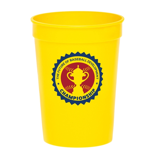 12 oz. Fanatic Plastic Stadium Cups w/ 1 Color Imprint - 12 oz. Fanatic Plastic Stadium Cups w/ 1 Color Imprint - Image 12 of 28