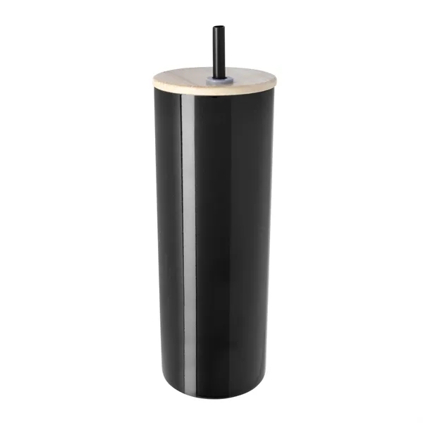 Good Value™ Double-Wall Stainless Steel Tumbler with Bamb...