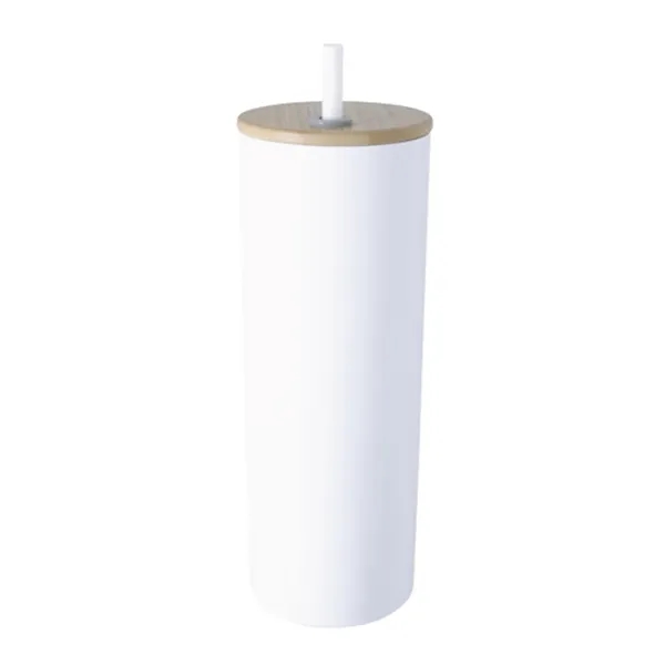 Good Value™ Double-Wall Stainless Steel Tumbler with Bamb...