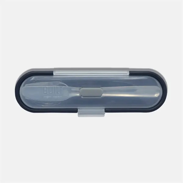 BUILT® 4 Piece Stainless Steel Travel Utensils with Case