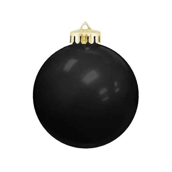 3-1/4" USA-Made Round Glossy Shatterproof Ornament