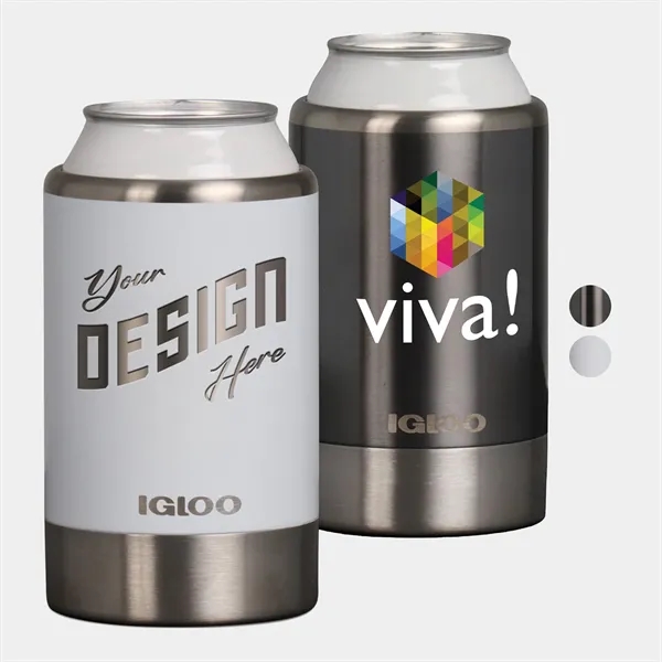 IGLOO 12 oz. Stainless Steel Coolmate Can Cooler