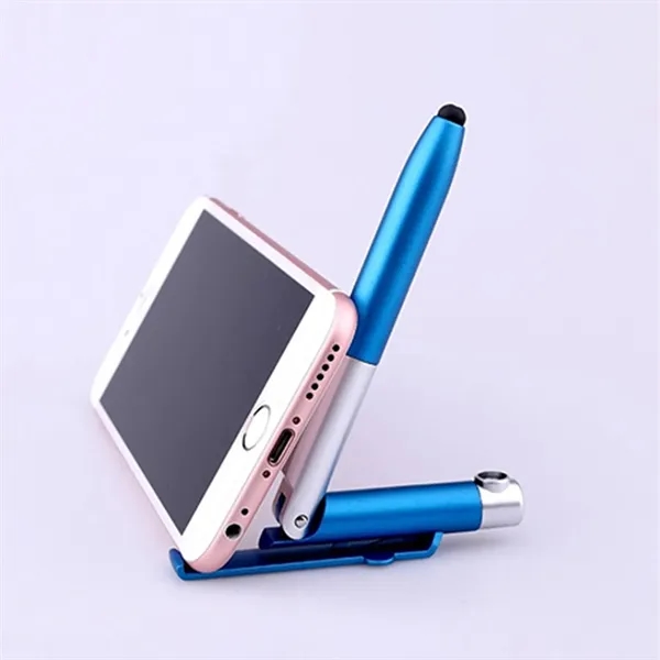 Foldable Stylus Pen mobile phone holder