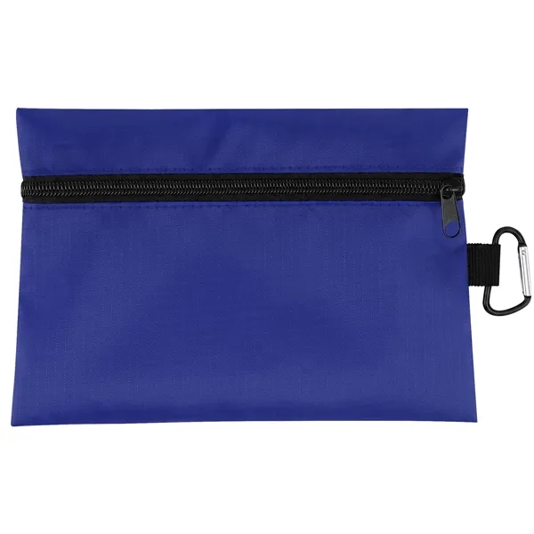Small Empty First Aid Bag W/ Carabiner