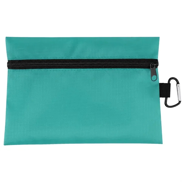Small Empty First Aid Bag W/ Carabiner