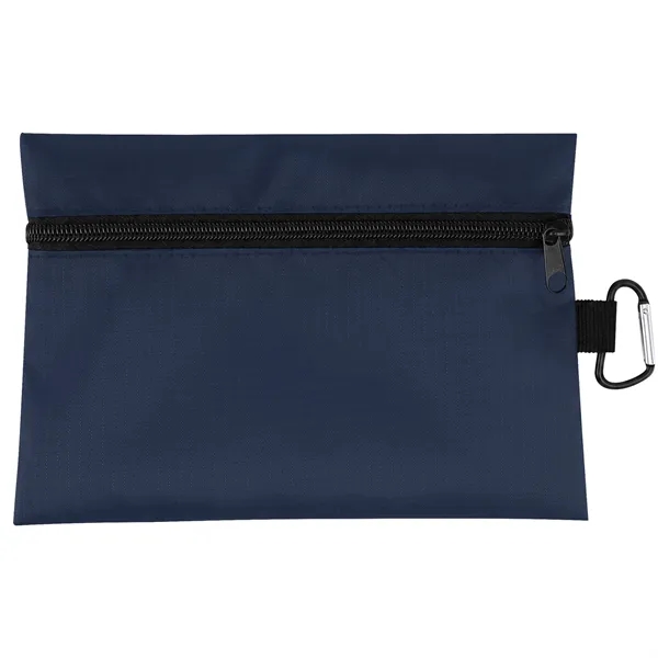 Small Empty First Aid Bag W/ Carabiner