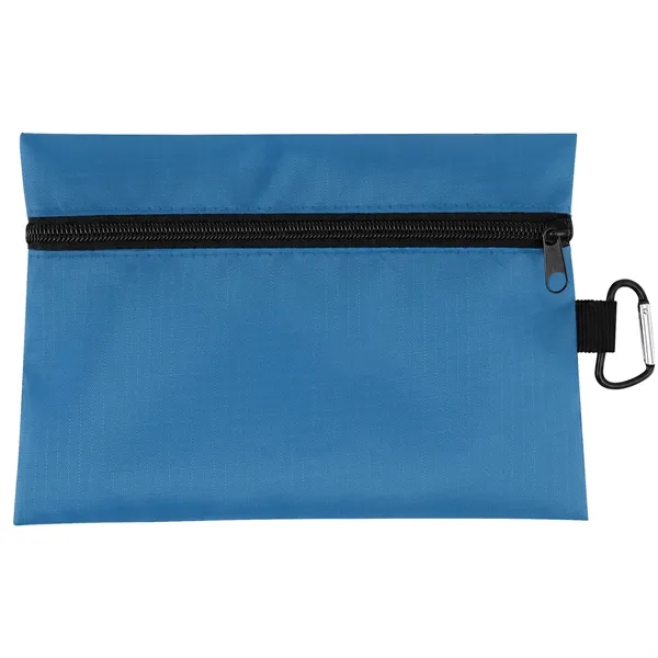 Small Empty First Aid Bag W/ Carabiner