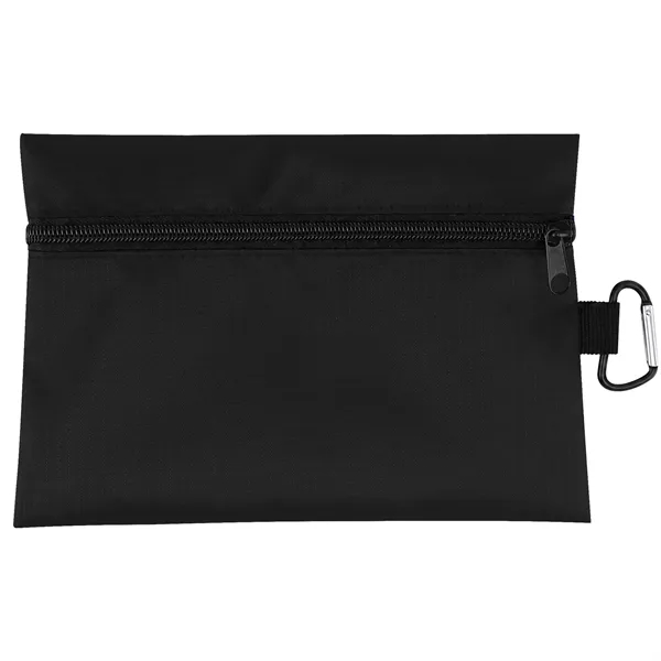 Small Empty First Aid Bag W/ Carabiner