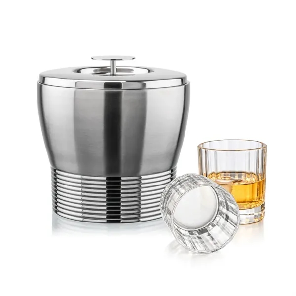 Genoa Ice Bucket & Cristaux On-the-Rocks