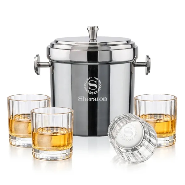 Milano Ice Bucket & Cristaux On-the-Rocks
