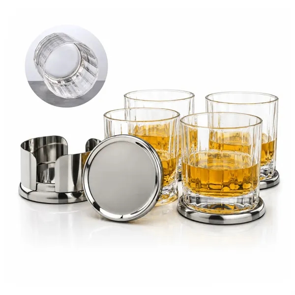Baldoni Coasters & Cristaux On-the-Rocks