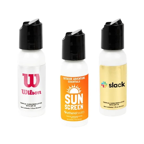 Sunscreen lotion SPF30 in Round Bottle- Made in USA