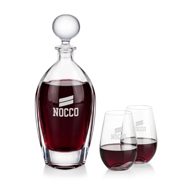 Langara Decanter & Boston Stemless Wine