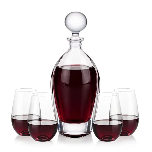 Langara Decanter & Boston Stemless Wine