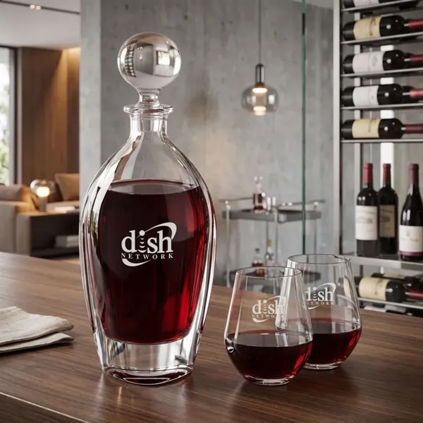Langara Decanter & Reina Stemless Wine