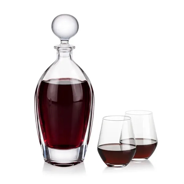 Langara Decanter & Reina Stemless Wine