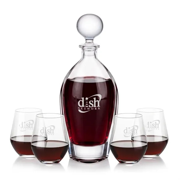 Langara Decanter & Reina Stemless Wine