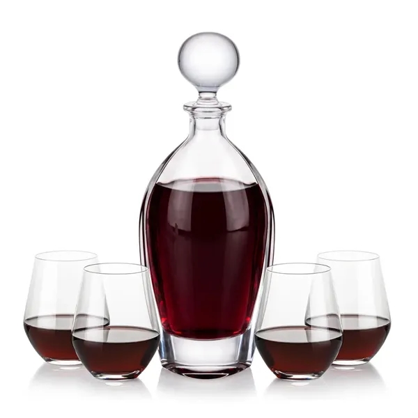 Langara Decanter & Reina Stemless Wine