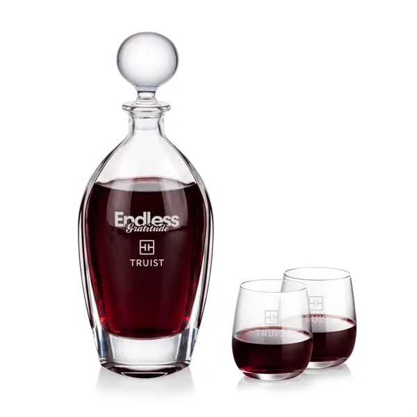 Langara Decanter & Crestview Stemless Wine