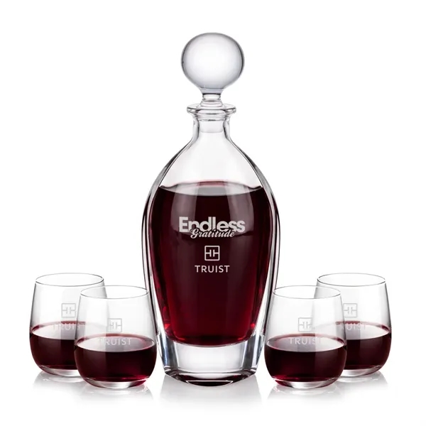 Langara Decanter & Crestview Stemless Wine
